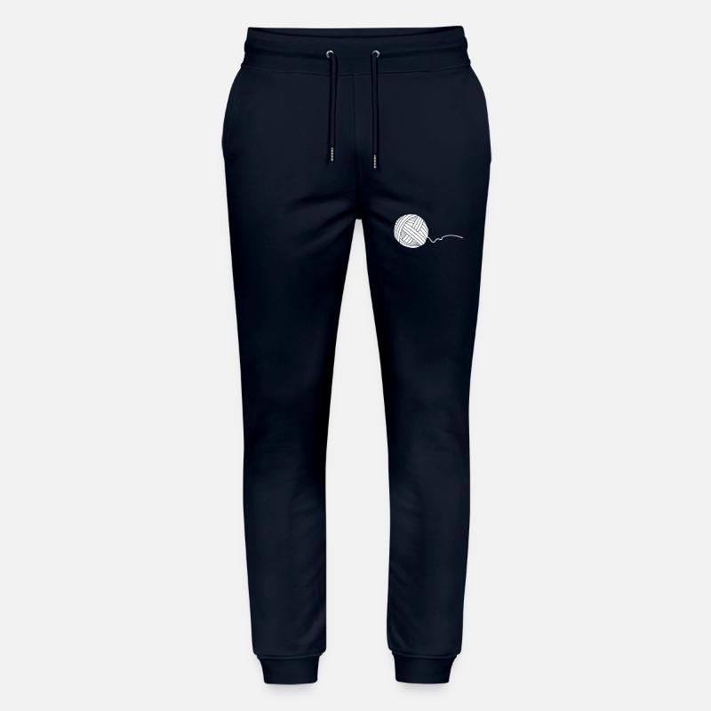 Wool wool tyre white (vector object) Stanley/Stella Mover Unisex Organic Jogging Trousers