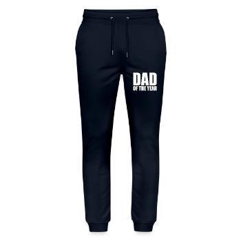 Dad of the year - Stanley/Stella Unisex Bio Jogginghose Mover  - Navy - Vorne - Marisol (170cm) & Nik (191cm)