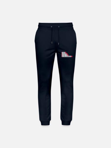 what I say Zitat - Stanley/Stella Unisex Bio Jogginghose Mover - Navy