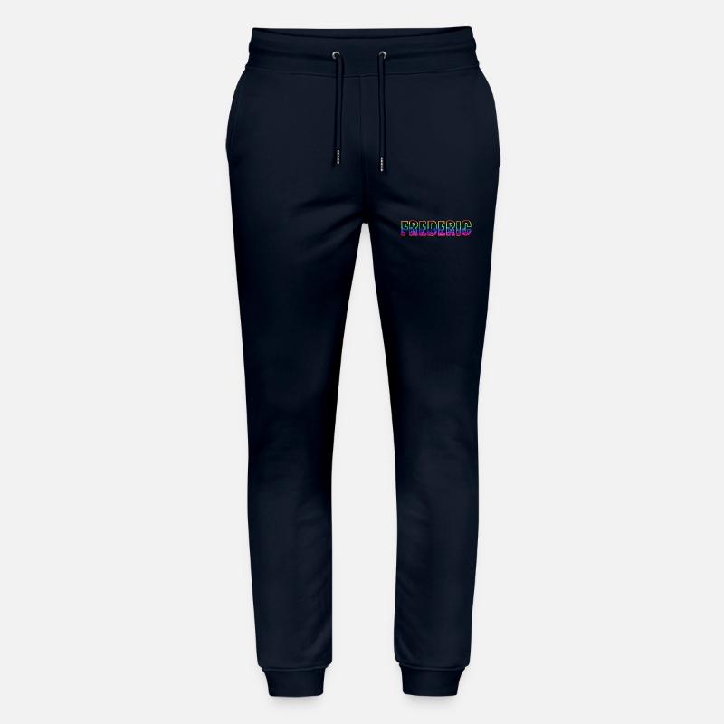 frederic rs regenbogen - Stanley/Stella Unisex Bio Jogginghose Mover  - Navy