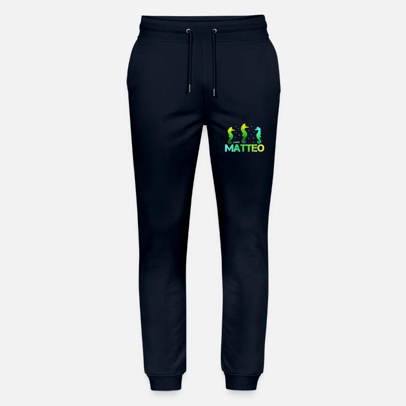 Matteo Anniversaire Matteo - Pantalon de jogging bio MOVER Stanley/Stella unisexe - marine