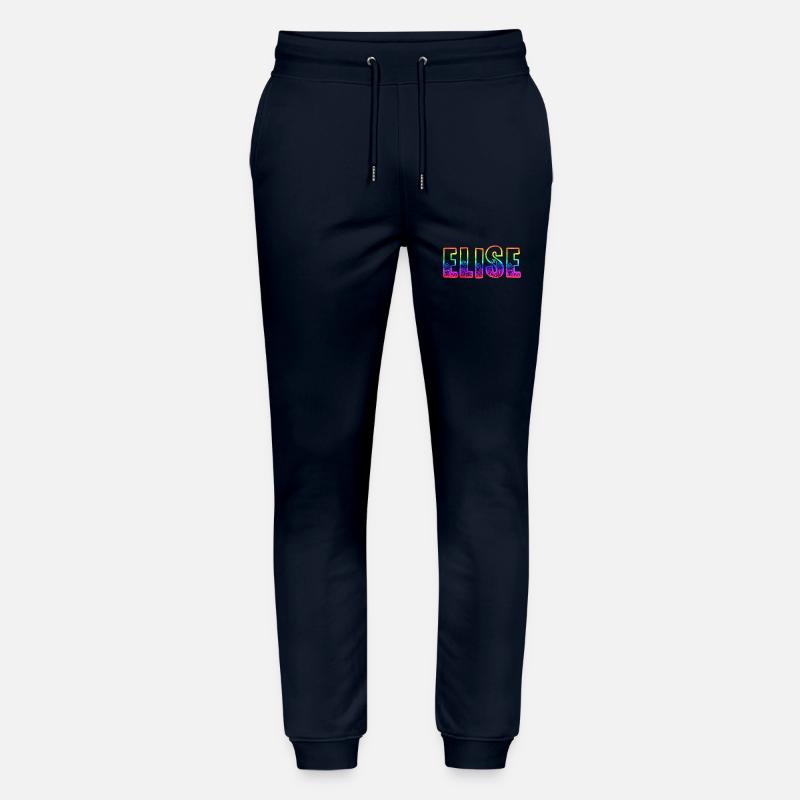 elise rs regenbogen - Stanley/Stella Unisex Bio Jogginghose Mover  - Navy