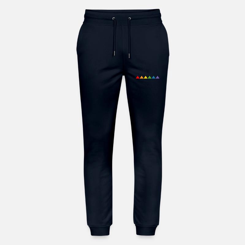 Regenbogen triangle - Stanley/Stella Unisex Bio Jogginghose Mover  - Navy
