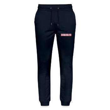 I get more head - Stanley/Stella Mover Unisex Organic Jogging Trousers - navy - Front - Marisol (170cm) & Nik (191cm)