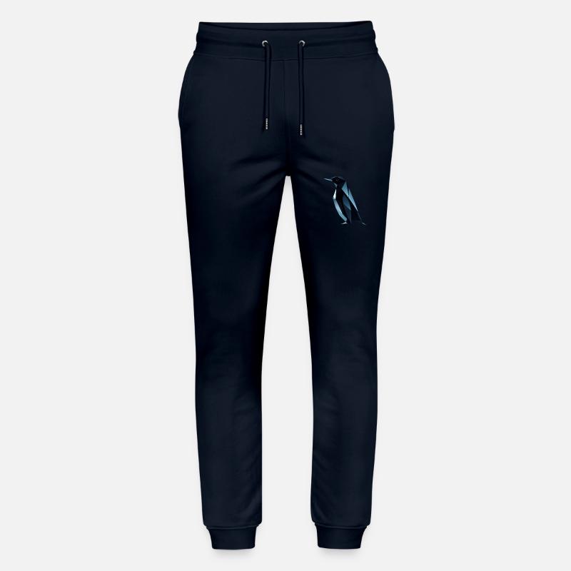 Süsses Pinguin Low Poly Design - Stanley/Stella Unisex Bio Jogginghose Mover  - Navy