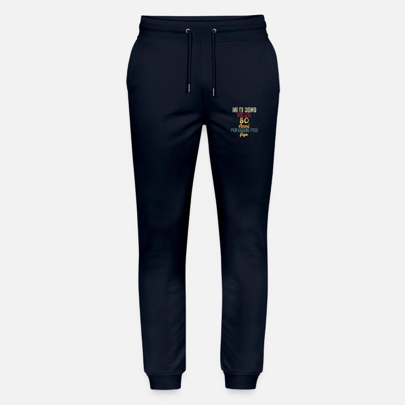 Mi Ci Sono Voluti 80 Anni per Essere così figo - Pantaloni da jogger unisex ed ecologici Mover di Stanley/Stella - navy
