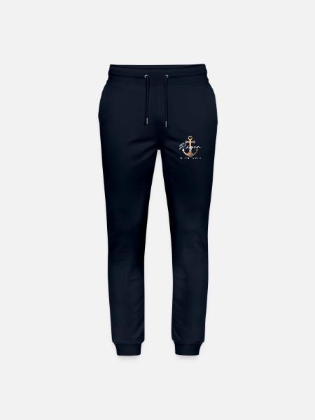 Insel Rügen - Anker - Koordinaten - Stanley/Stella Unisex Bio Jogginghose Mover  - Navy