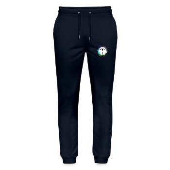 Saucisse Bratwurst - Pantalon de jogging bio MOVER Stanley/Stella unisexe - marine - Devant - Marisol (170cm) & Nik (191cm)