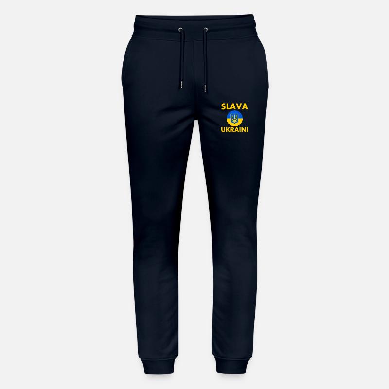 Slava ukraini - Stanley/Stella Unisex Bio Jogginghose Mover - Navy