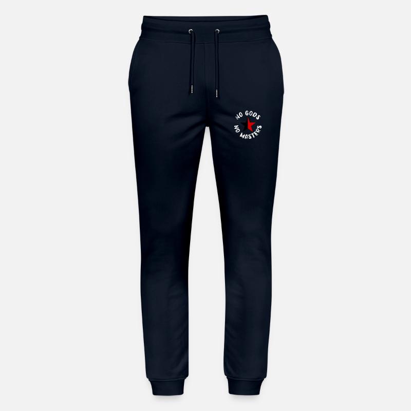 No Gods No Masters - Stanley/Stella Unisex Bio Jogginghose Mover  - Navy