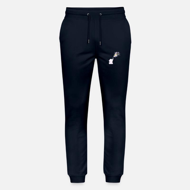 Bébé eléphant - Pantalon de jogging bio MOVER Stanley/Stella unisexe - marine