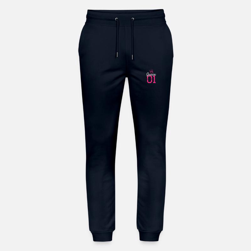 Couronne reine 01 - Pantalon de jogging bio MOVER Stanley/Stella unisexe - marine
