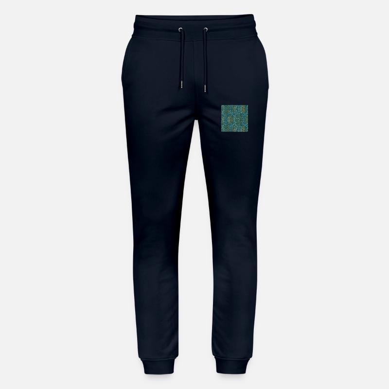 Islam pattern - Stanley/Stella Mover Unisex Organic Jogging Trousers - navy