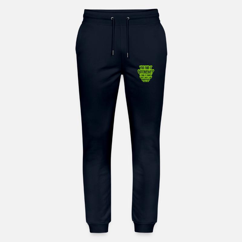 You find it offensive - Stanley/Stella Unisex Bio Jogginghose Mover  - Navy