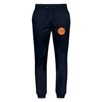 hunting hunted wild boar hunter - Stanley/Stella Mover Unisex Organic Jogging Trousers - navy - Front - Marisol (170cm) & Nik (191cm)