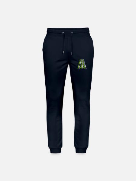 Binär Code Programm Sprache - Stanley/Stella Unisex Bio Jogginghose Mover - Navy