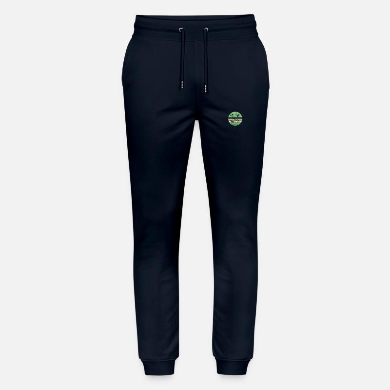 Vögel auf einem Zweig - Stanley/Stella Unisex Bio Jogginghose Mover  - Navy