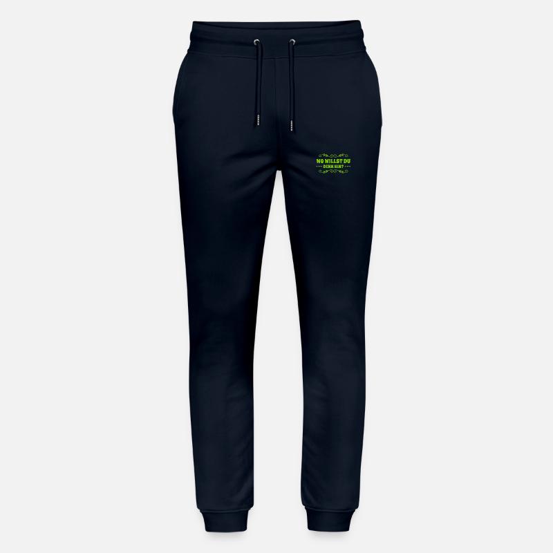 schön hiergeblieben - Stanley/Stella Unisex Bio Jogginghose Mover  - Navy