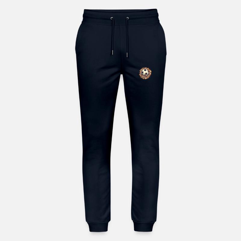 Fußball Ball - Stanley/Stella Unisex Bio Jogginghose Mover  - Navy