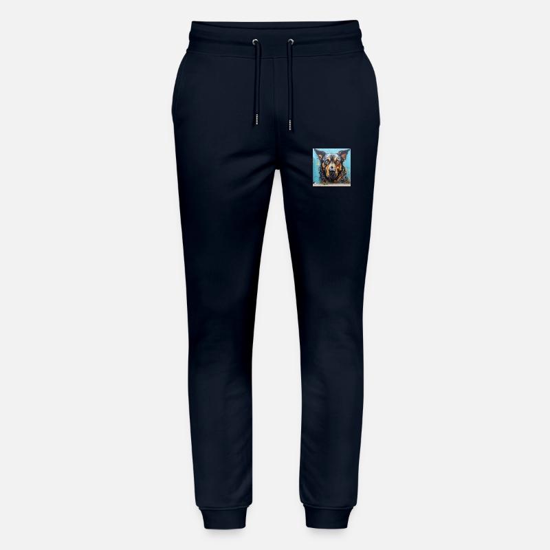 Schäferhund - Stanley/Stella Unisex Bio Jogginghose Mover  - Navy