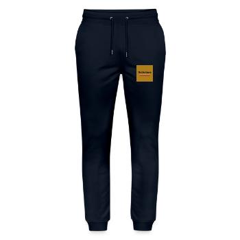 20230923 105533 0000 - Stanley/Stella Unisex Bio Jogginghose Mover  - Navy - Vorne - Marisol (170cm) & Nik (191cm)
