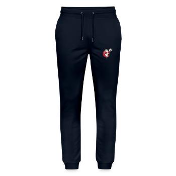 Kunst Japans - Japanische Kunst - Stanley/Stella Unisex Bio Jogginghose Mover  - Navy - Vorne - Marisol (170cm) & Nik (191cm)