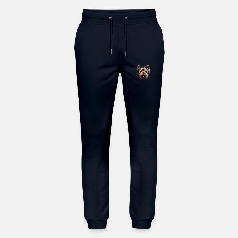 Yorkshire Terrier - Pantalon de jogging bio MOVER Stanley/Stella unisexe - marine