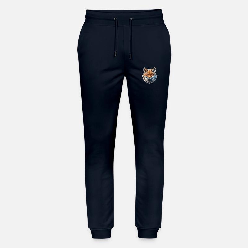 Renard - illustration - Pantalon de jogging bio MOVER Stanley/Stella unisexe - marine