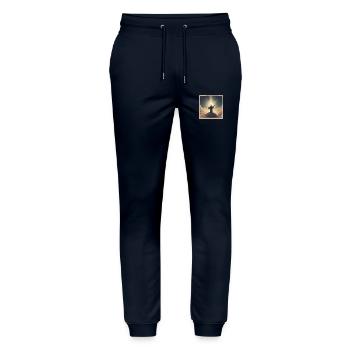 Spiritualité Espace Astrologie - Pantalon de jogging bio MOVER Stanley/Stella unisexe - marine - Devant - Marisol (170cm) & Nik (191cm)