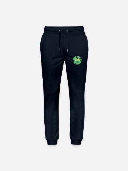 Logo vert planchou Waterman - Pantalon de jogging bio MOVER Stanley/Stella unisexe - marine