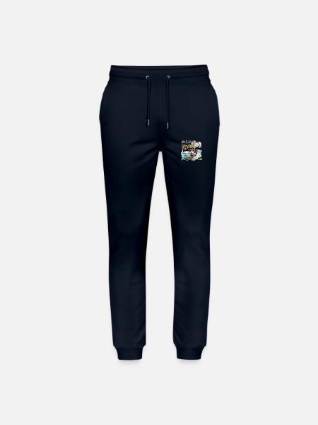 Mountain River Fishing - Stanley/Stella Mover Unisex Organic Jogging Trousers - navy