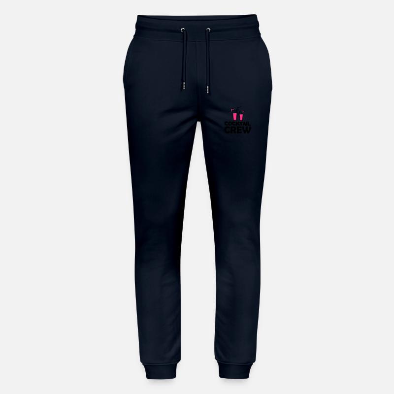 cocktail crew - Stanley/Stella Unisex Bio Jogginghose Mover  - Navy