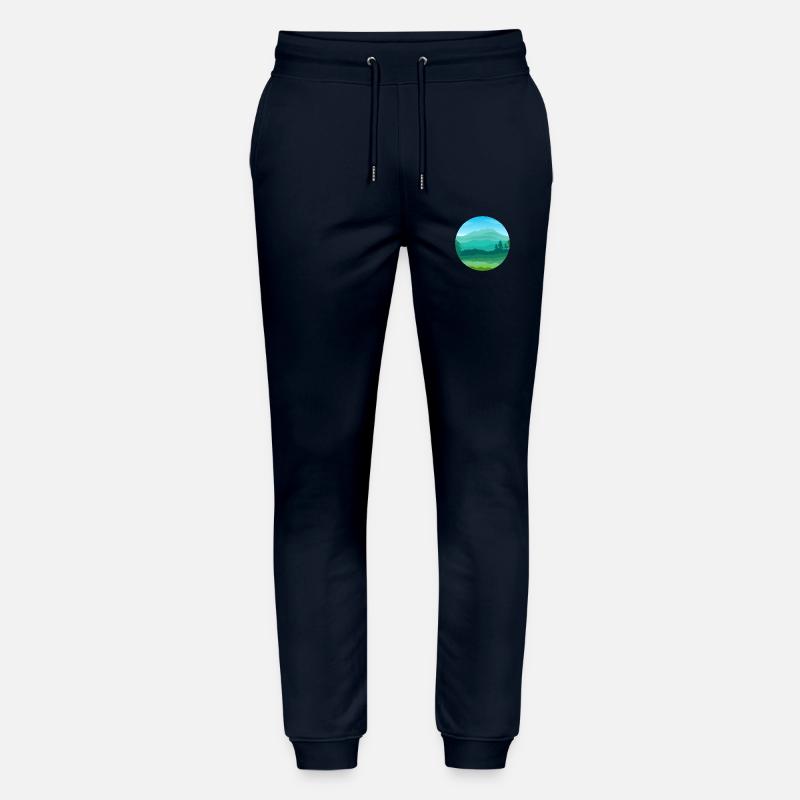 Naturlandschaft - Stanley/Stella Unisex Bio Jogginghose Mover  - Navy