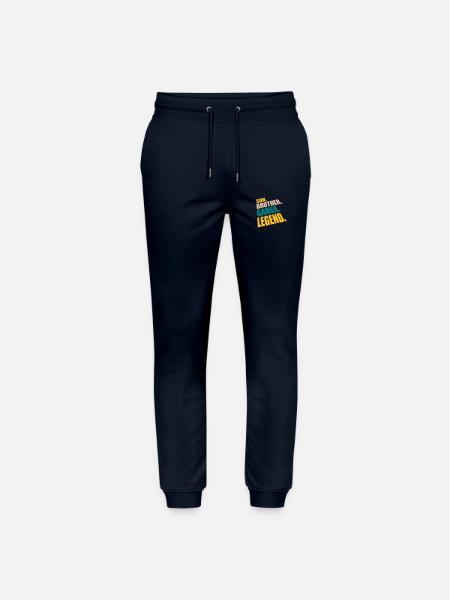 Son Brother Gamer Legend - Stanley/Stella Mover Unisex Organic Jogging Trousers - navy