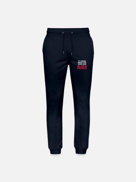 être âgé - Pantalon de jogging bio MOVER Stanley/Stella unisexe - marine
