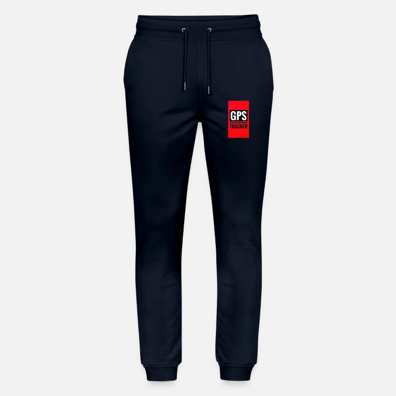 GPS-Tracking-Poster-Stil - Stanley/Stella Unisex Bio Jogginghose Mover  - Navy