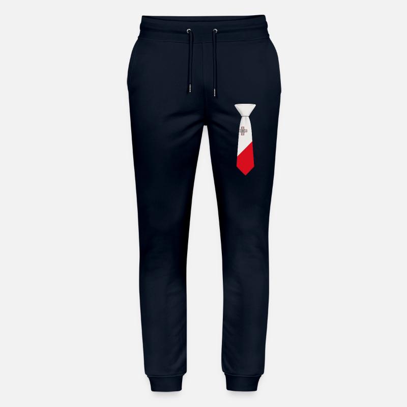 Norway Tie – Flaggendesign - Stanley/Stella Unisex Bio Jogginghose Mover  - Navy