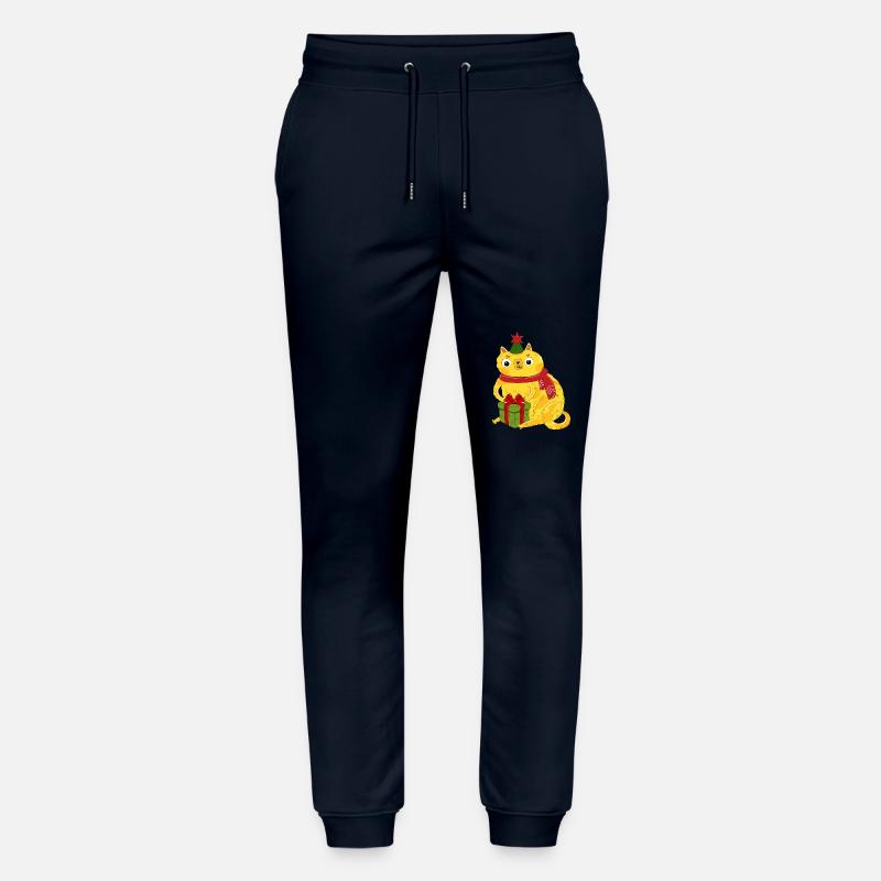 Chat et coffret cadeau - Pantalon de jogging bio MOVER Stanley/Stella unisexe - marine