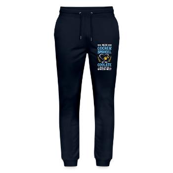 Mein Cocker Spaniel – Coolste Hund der Welt - Stanley/Stella Unisex Bio Jogginghose Mover  - Navy - Vorne - Marisol (170cm) & Nik (191cm)