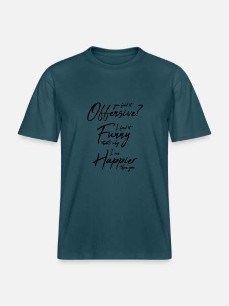 You find it offensive -  RELAXED FIT Unisex Organic T-Shirt - stargazer