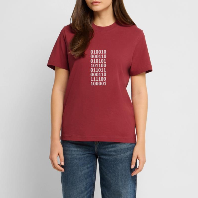 Binär Code Programm Sprache  RELAXED FIT Unisex Organic T-Shirt