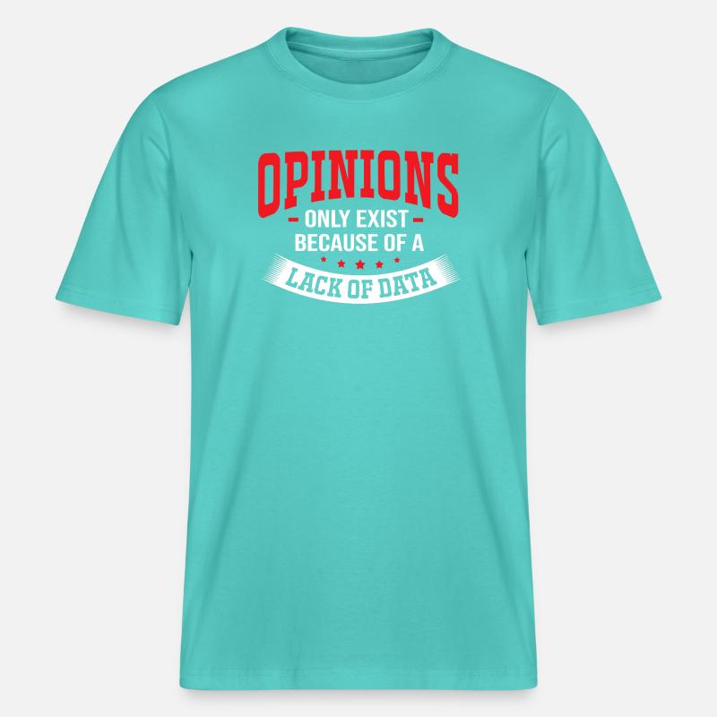 Coder Programmierer GPT -  RELAXED FIT Unisex Organic T-Shirt - Poolblau