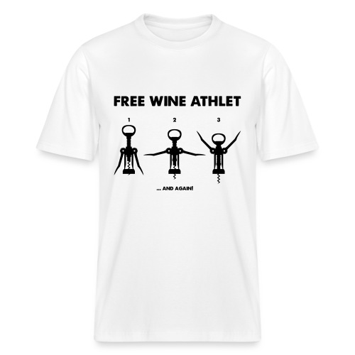 Free wine athlet - Stanley/Stella Relaxed Fit Unisex Bio-T-Shirt Sparker 2.0