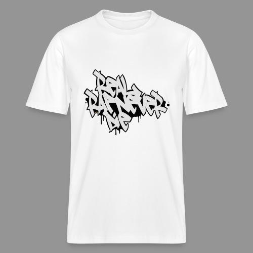 RealRapNeverDie - Camiseta ecológica unisex de corte holgado Sparker 2.0 de Stanley/Stella