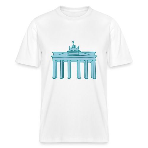 Brandenburger Tor i Berlin 2 - Ekologiczna koszulka o luźnym kroju typu unisex Stanley/Stella Sparker 2.0