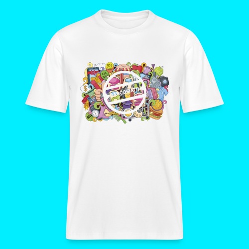 maglia logo doodle - Maglietta ecologica unisex SPARKER di Stanley/Stella