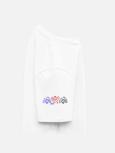 Ornaments Fantasy - RELAXED FIT Unisex Organic T-Shirt - white