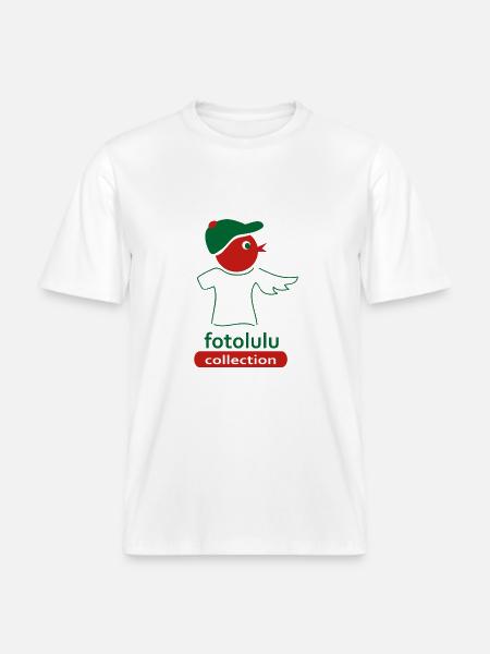 fotolulu collection - RELAXED FIT Unisex Organic T-Shirt - Weiß
