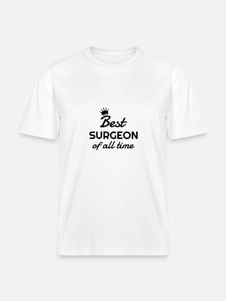 arts / het ziekenhuis / chirurg / chirurgie -  Uniseks RELAXED FIT bio-T-shirt - wit