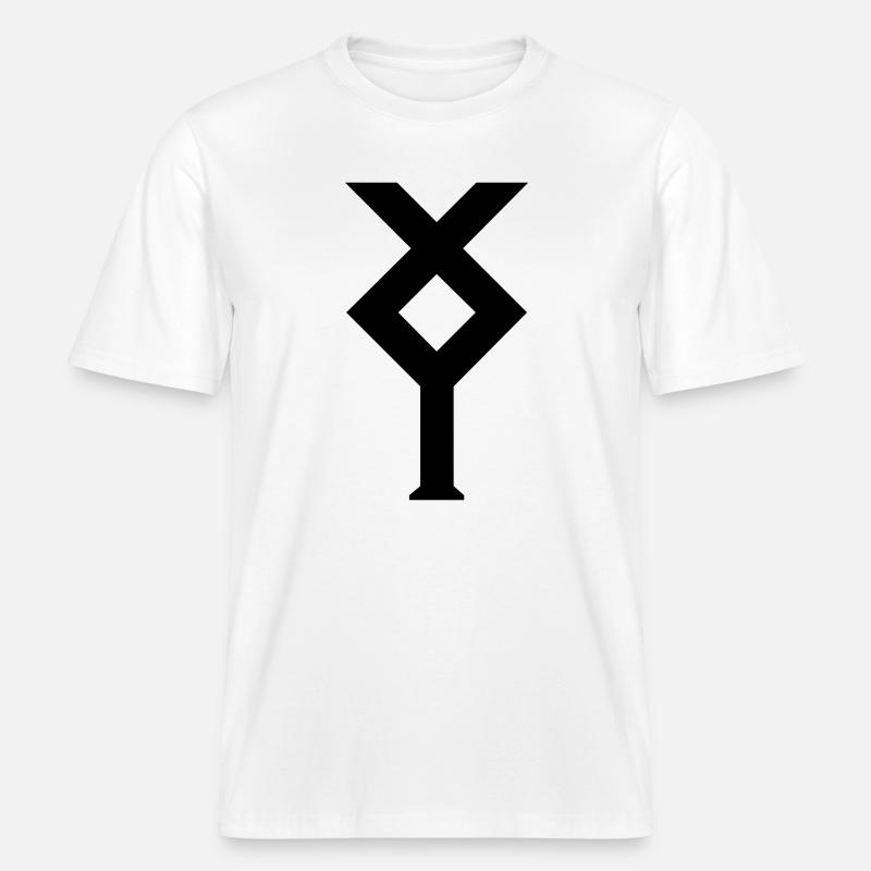 Ixylon sailing class nautical emblems -  RELAXED FIT Unisex Organic T-Shirt - white
